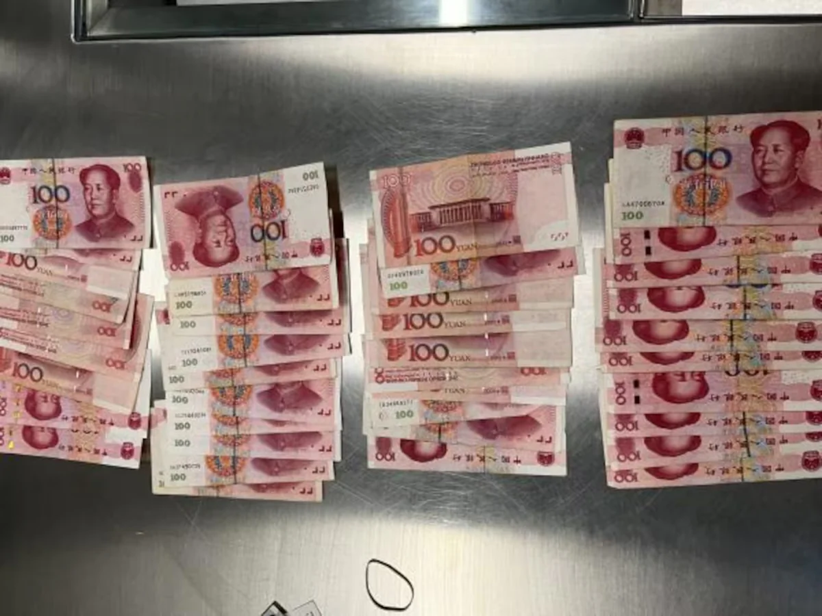 Some of the cash seized from the three "blessing" scammers arrested recently in New Zealand. (Courtesy of NZ Police)