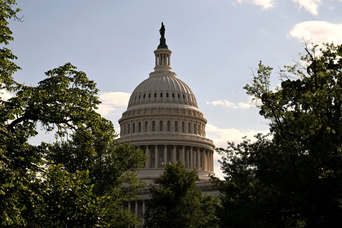 The U.S. Capitol on Capitol Hill in Washington on May 18, 2025. (Annabelle Gordon/Reuters)