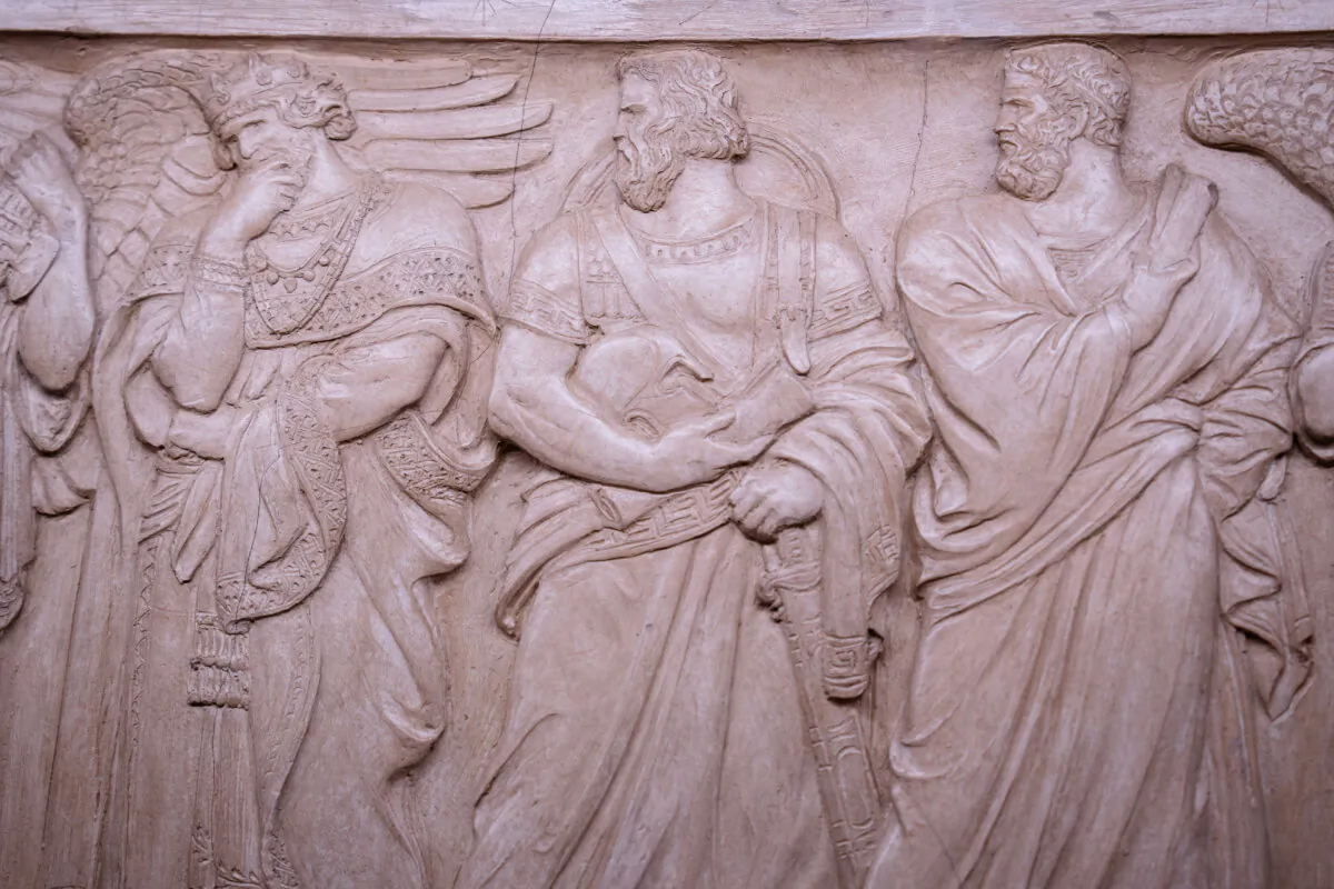 The interior of the Supreme Court in Washington on May 19, 2025. (Madalina Vasiliu/The Epoch Times)