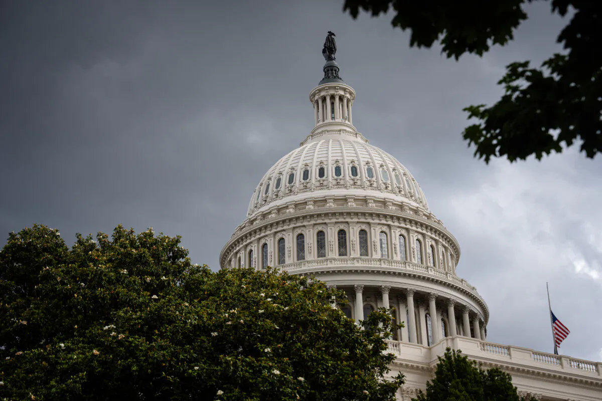 The U.S. Capitol building on May 22, 2025. (Madalina Vasiliu/The Epoch Times)