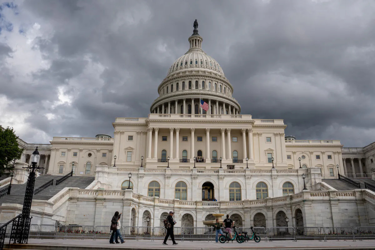 The U.S. Capitol in Washington on May 22, 2025. (Madalina Vasiliu/The Epoch Times)