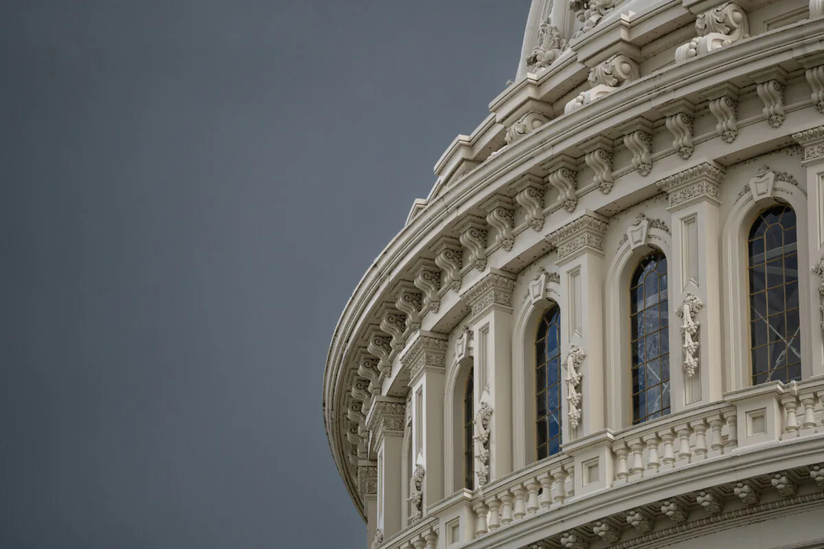 The U.S. Capitol building in Washington on May 22, 2025. (Madalina Vasiliu/The Epoch Times)