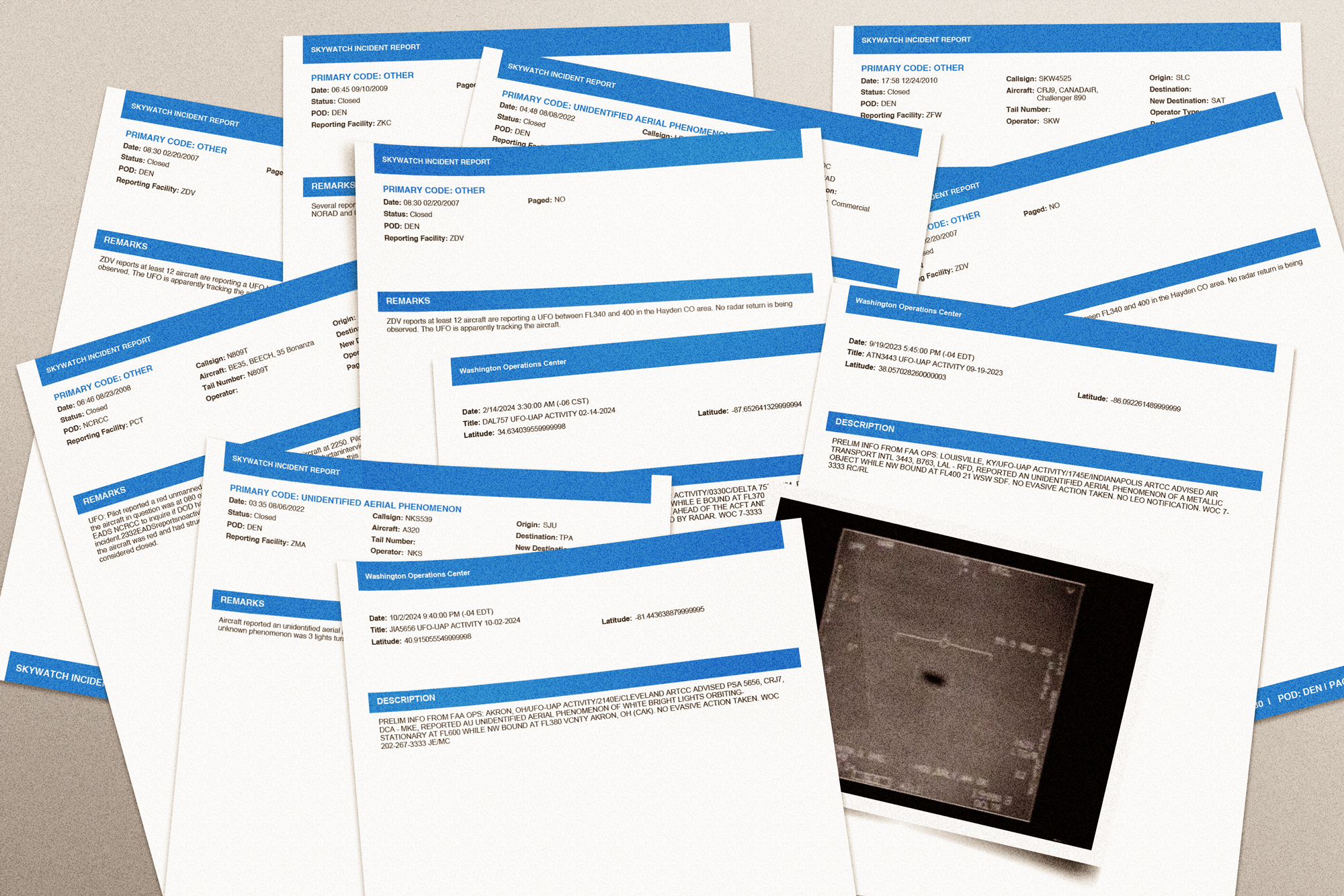 What Newly Released UFO Reports by Civilian Pilots Reveal