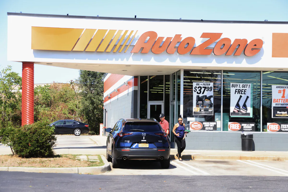 An AutoZone store in Farmingdale, N.Y., on Sept. 15, 2022. (Bruce Bennett/Getty Images)