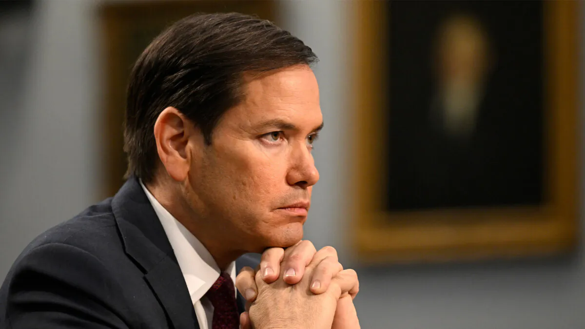 Secretary of State Marco Rubio testifies before the House Committee on Appropriations | Subcommittee on National Security, Department of State, and Related Programs at the Rayburn House Office Building in Washington on May 21, 2025. (John McDonnell/Getty Images)