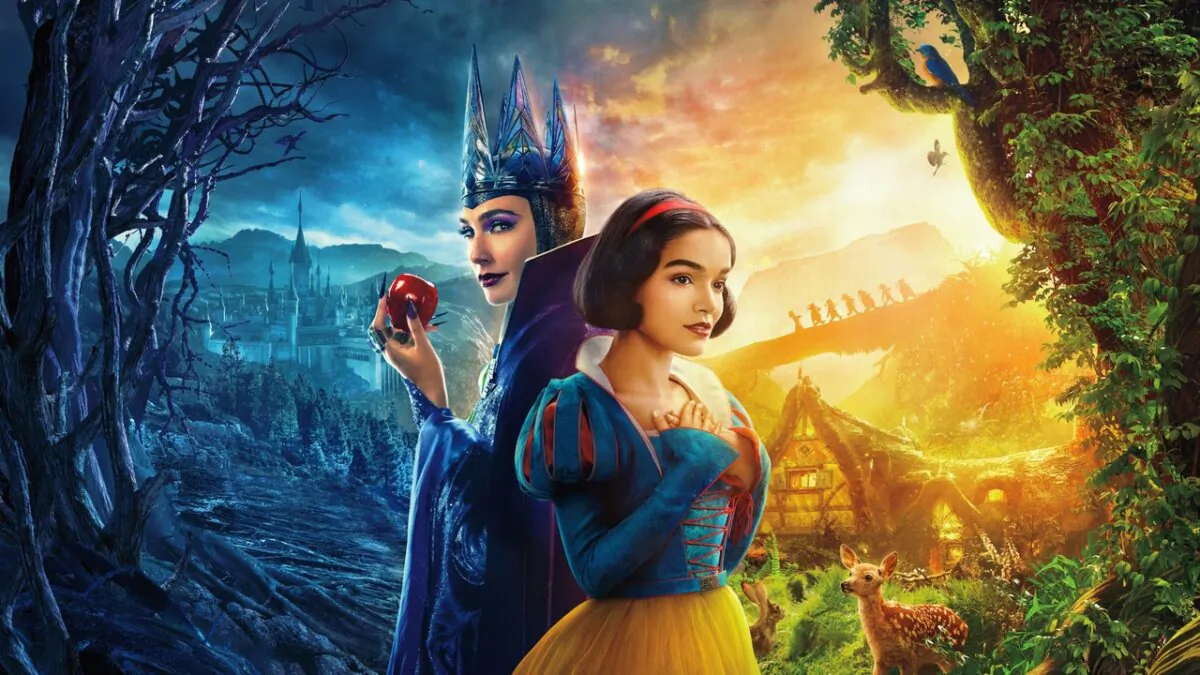 A poster of the movie “Snow White” (2025). (Walt Disney Pictures)