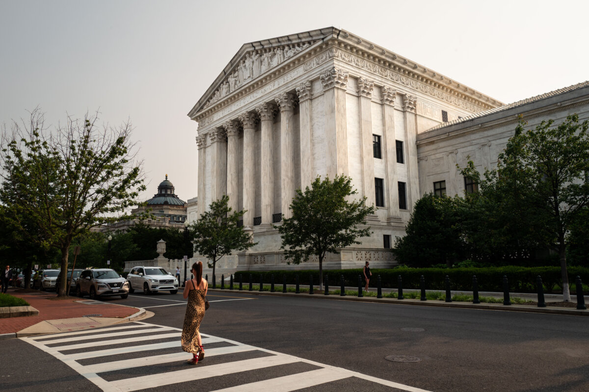 The U.S. Supreme Court in Washington on June 3, 2025. (Madalina Vasiliu/The Epoch Times)