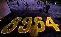 Day in Photos: Tiananmen Massacre Anniversary, Stampede in India, Bird Flu in Brazil