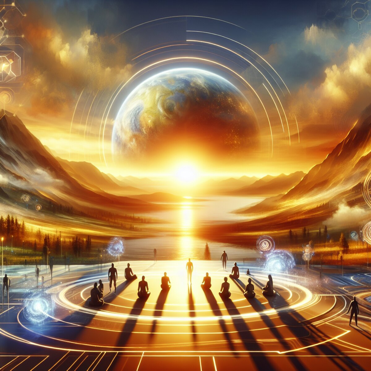 C.S. Lewis discusses the bad effects of those he calls "Conditioners" in Chapter 3 of his essay "The Abolition of Man." Man is capable of bringing about the dawn of a new era, a world in which humans shape the destiny of humanity. (Shutterstock AI Generator)