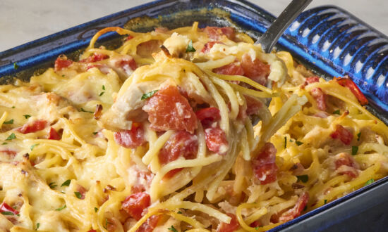 My Cheesy Spaghetti Casserole Is the One Meal the Whole Family Loves