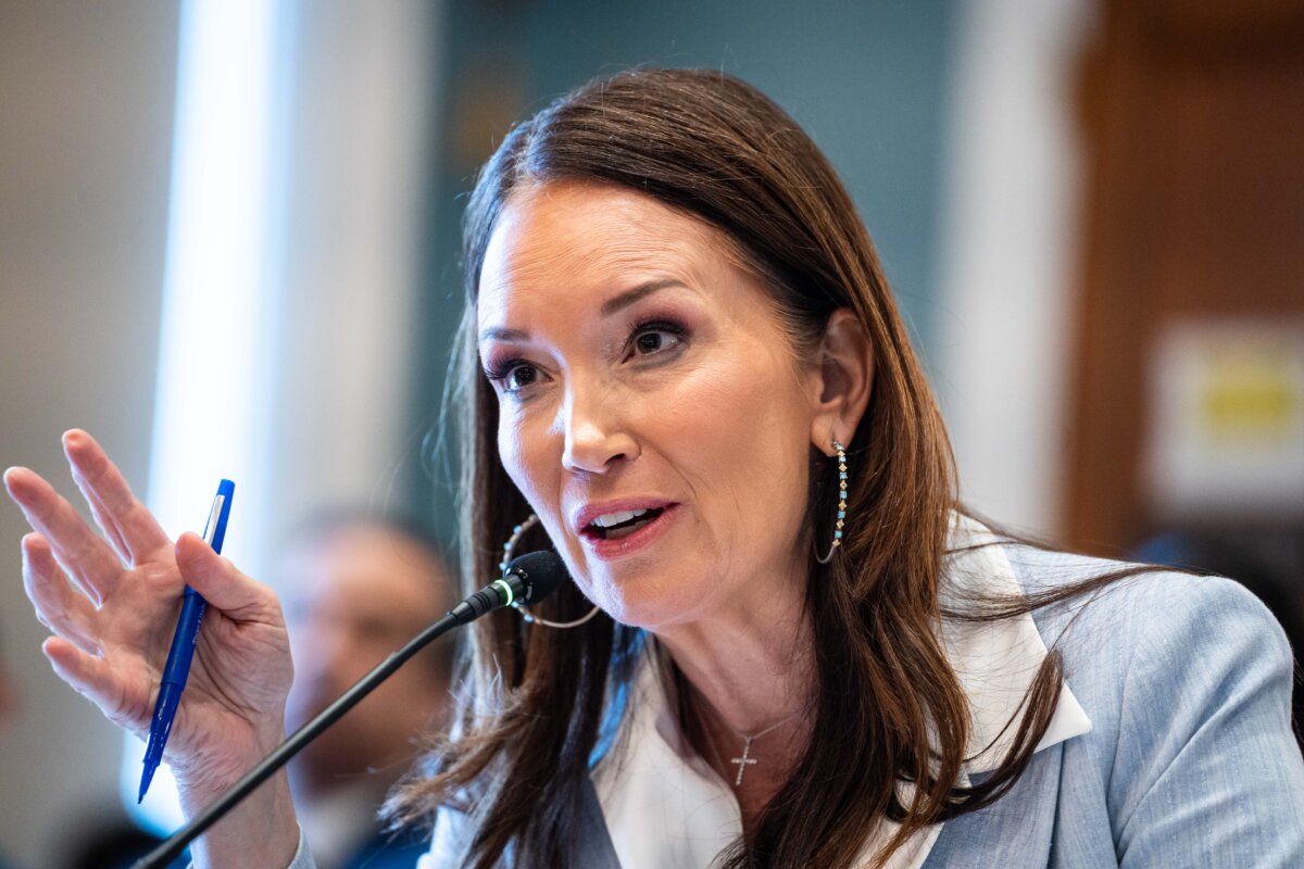 Agriculture Secretary Brooke Rollins testifies before the House Agriculture Committee on Capitol Hill in Washington on June 11, 2025. (Madalina Vasiliu/The Epoch Times)