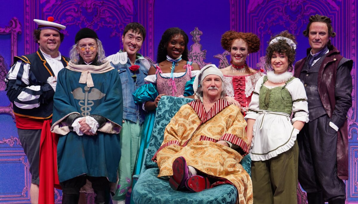 The cast of "The Imaginary Invalid." (Carol Rosegg)