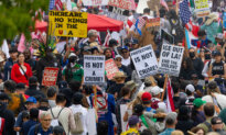 Tens of Thousands Rally in ‘No Kings’ Protests Across US