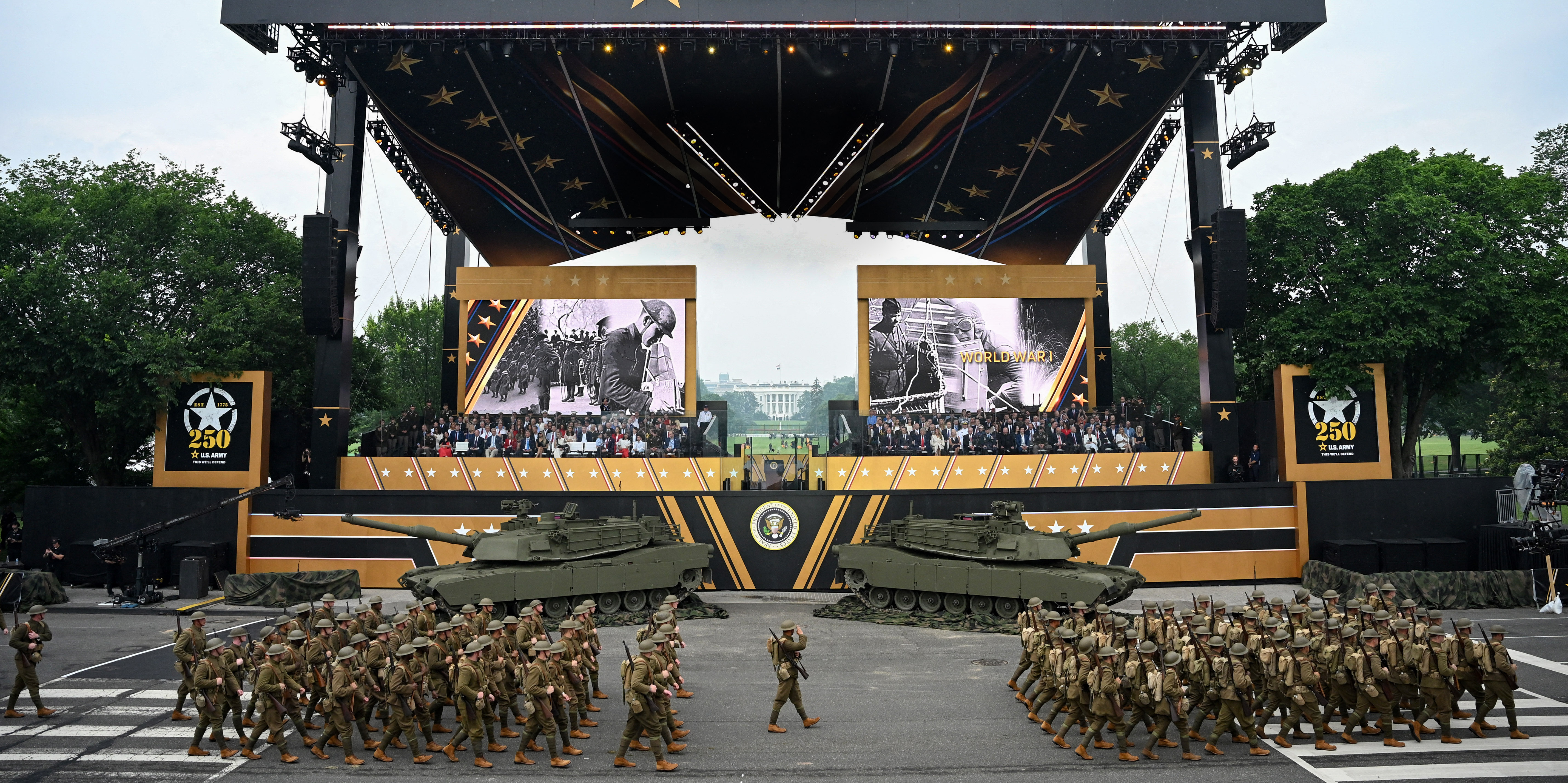 Day in Photos: Army’s 250th Birthday Parade, Ivory Coast Protests, and Srinagar Views