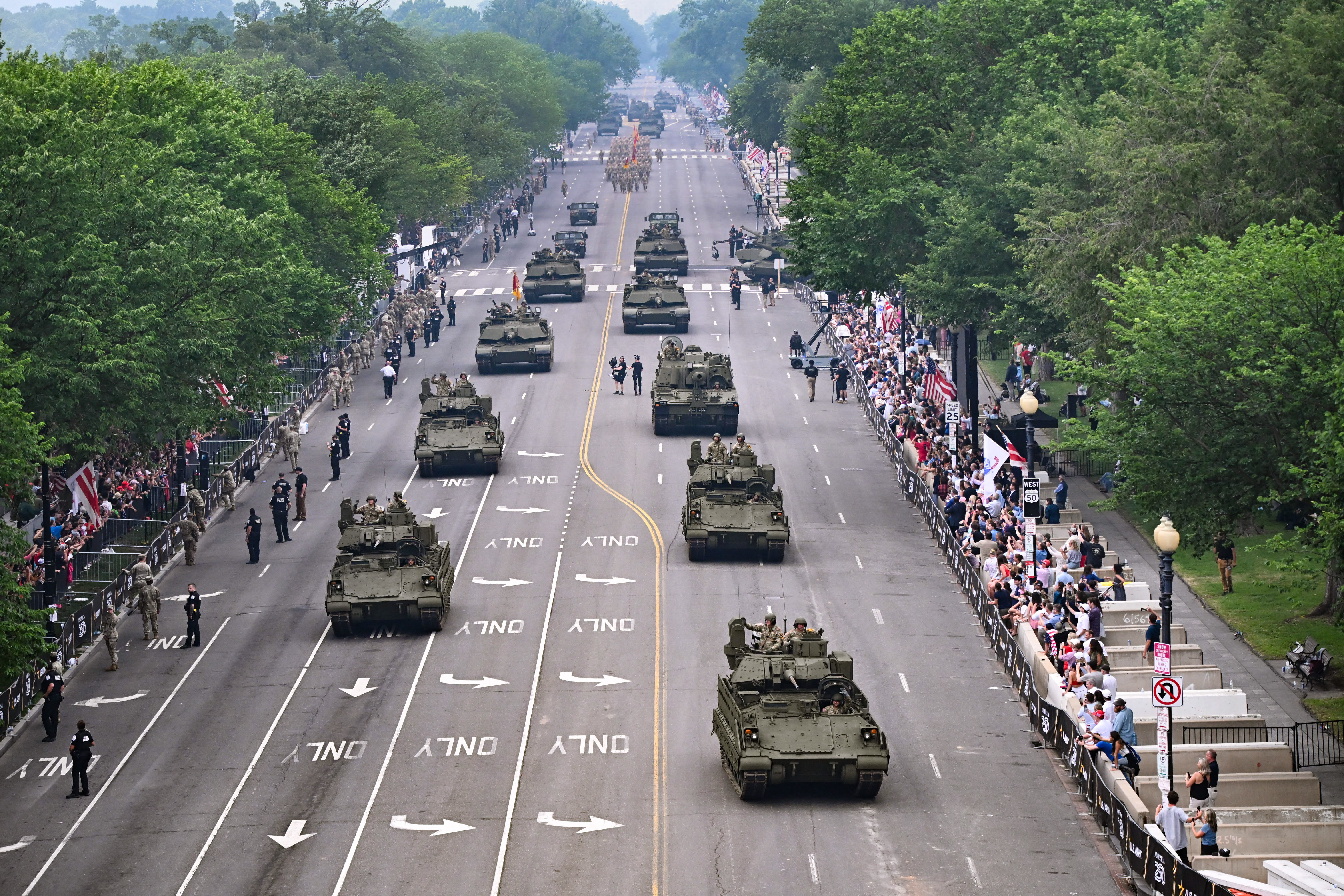 In Photos: US Army’s 250th Birthday Parade in Washington