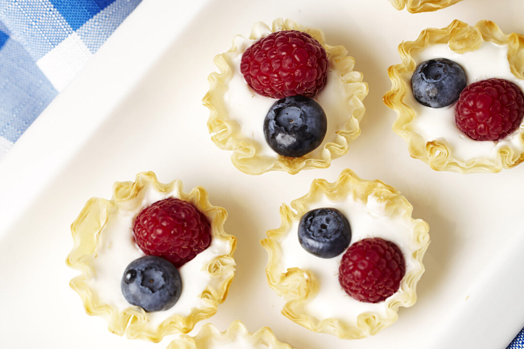 Mini Berry Cream Pies Are Perfect for Your Fourth of July Celebration
