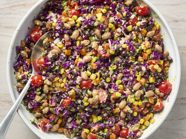 My Make-Ahead Rainbow Salad Is a Hit at Every Cookout