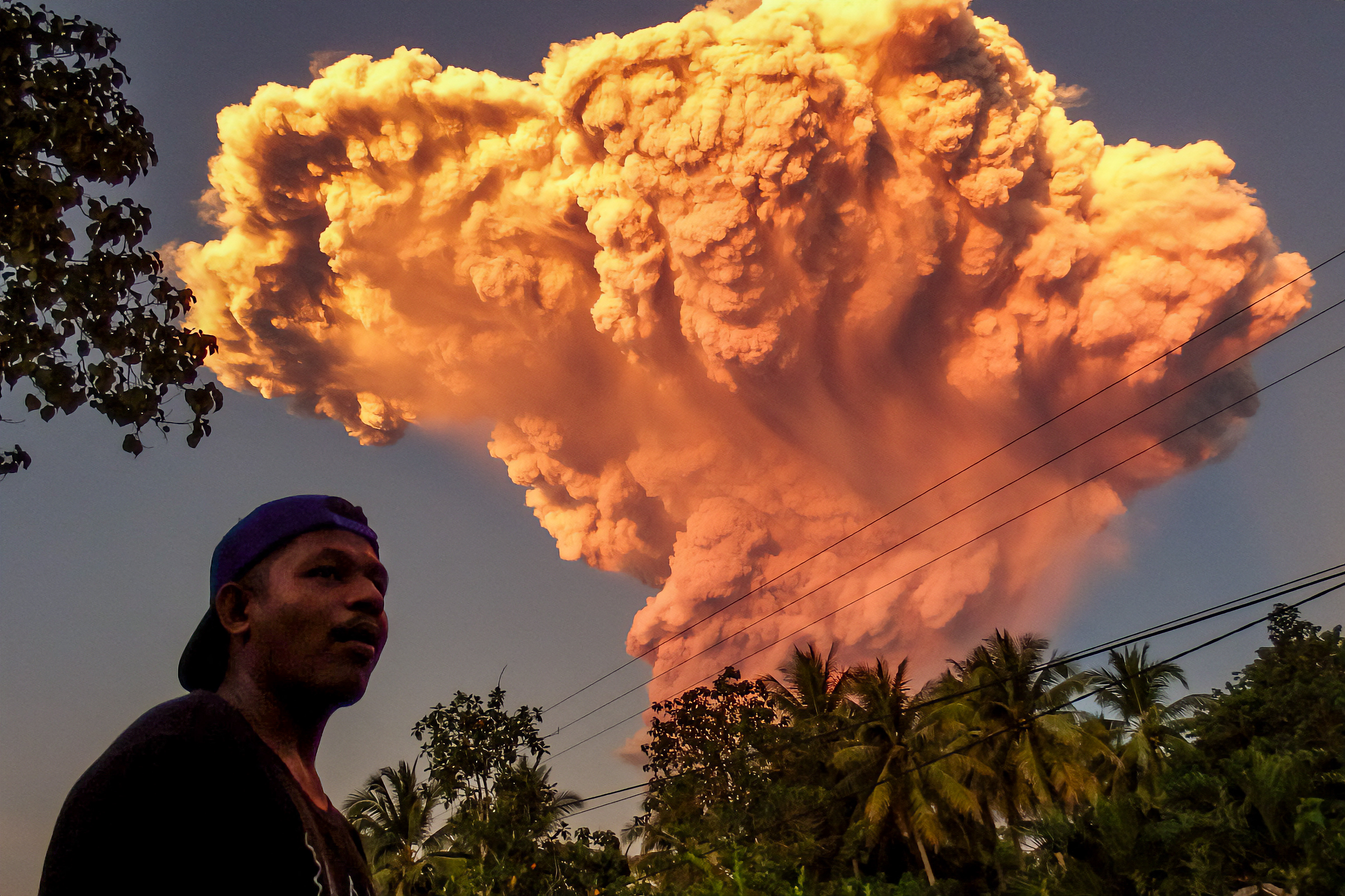 Day in Photos: Volcanic Eruption in Indonesia, Protests in Kenya, and Royal Races