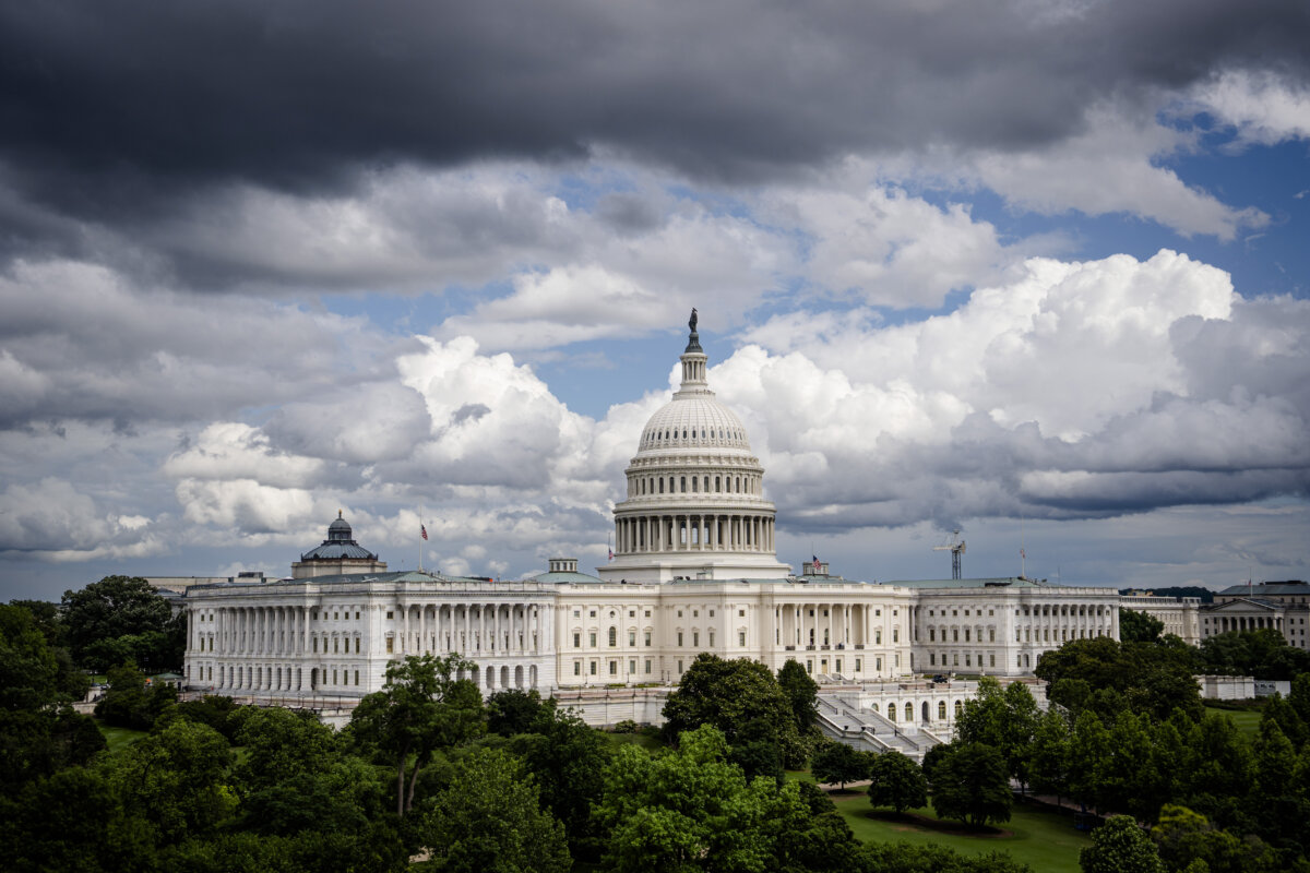 The U.S. Capitol on May 22, 2025. (Madalina Vasiliu/The Epoch Times)
