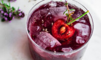 Cherry and Thyme Shrub