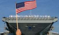 Day in Photos: Aircraft Carrier Departure, NATO Summit, and Olympic Cauldron Returns to Paris