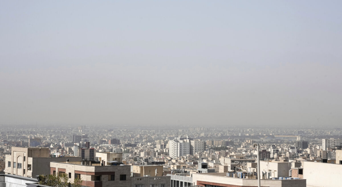 The skyline of Tehran, Iran, on June 24, 2025. (Vahid Salemi/AP Photo)