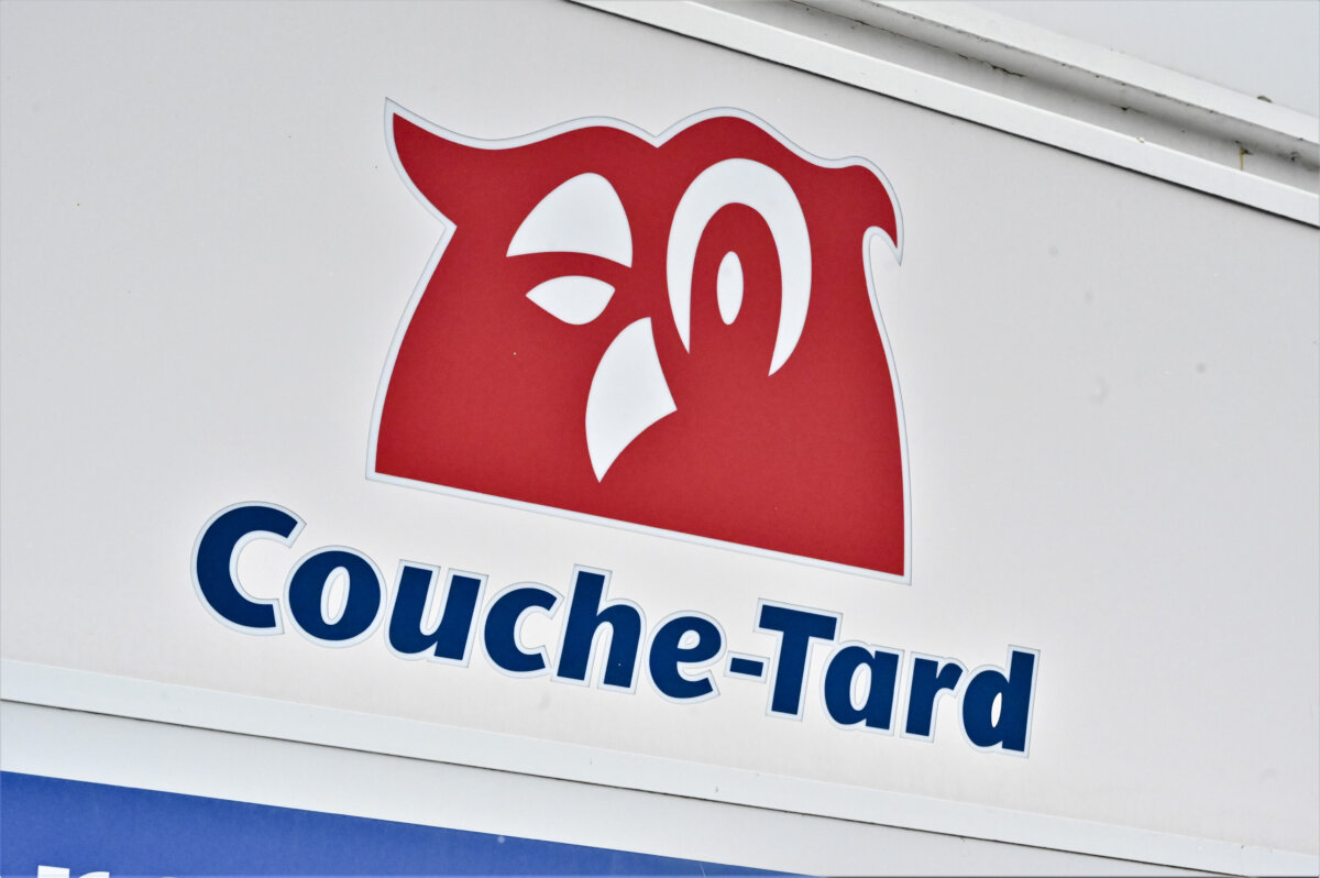 A Couche-Tard sign in Montreal, Quebec. (Eric Thomas/AFP via Getty Images)