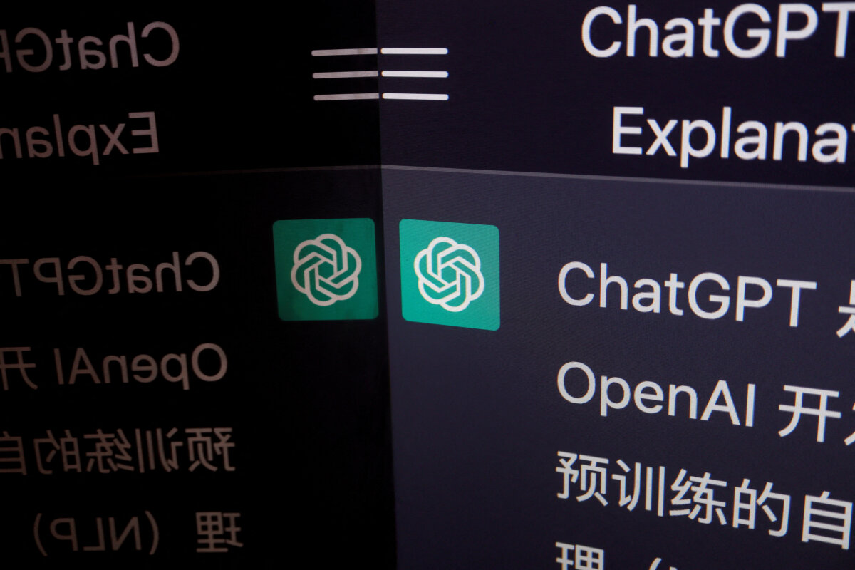 A response in Chinese by ChatGPT, an AI chatbot developed by OpenAI, is seen on its website on Feb. 9, 2023. (Florence Lo/Reuters)