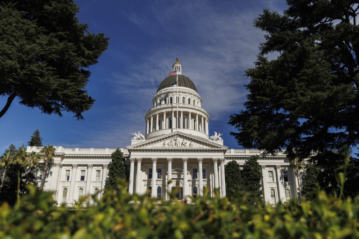 The California State Capitol in Sacramento, Calif., on Aug. 5, 2024. (Juliana Yamada/AP Photo)