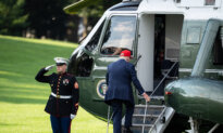 Secret Service Arrests Man for Aiming Laser at Marine One With Trump on Board