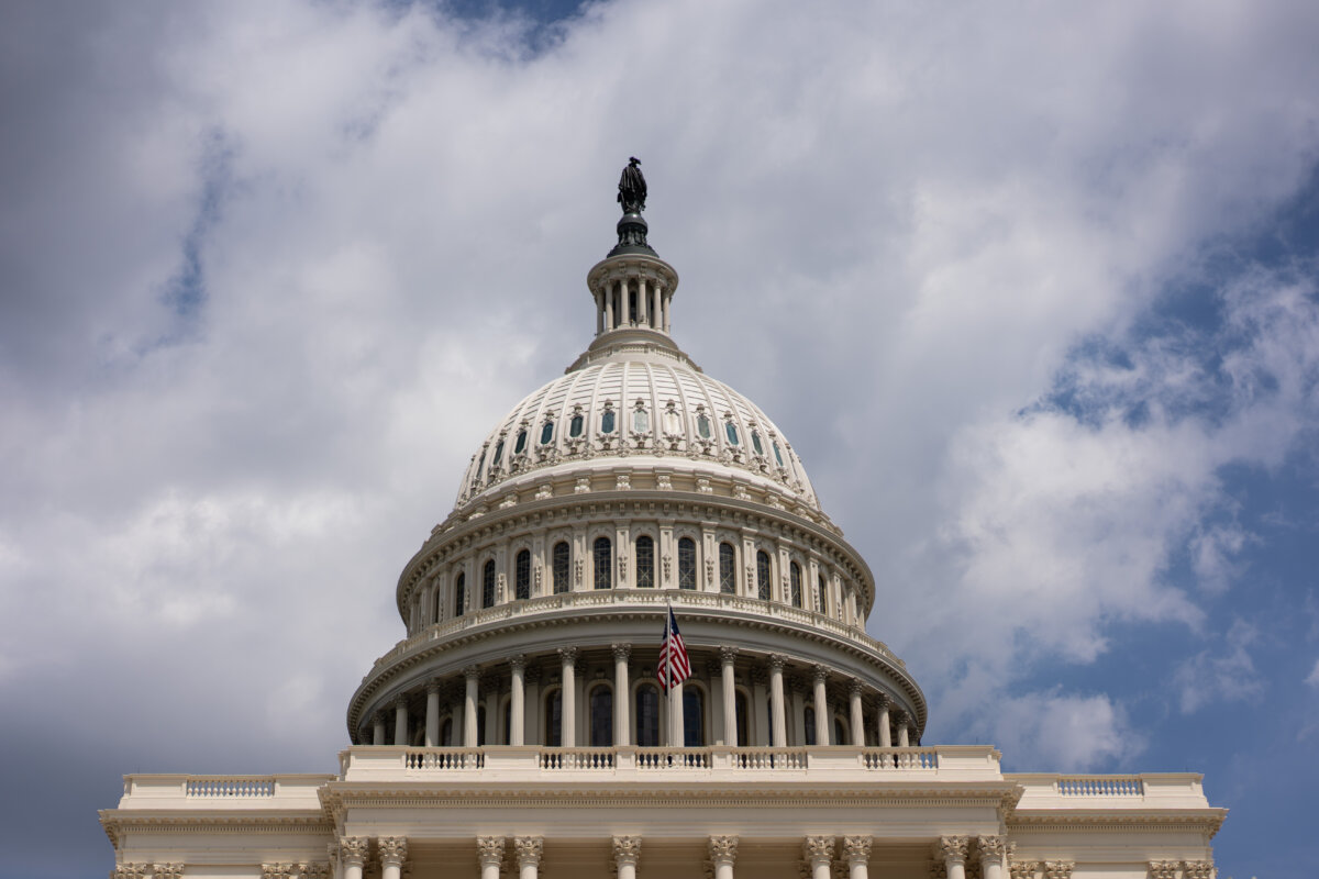 The U.S. Capitol building in Washington on July 2, 2025. (Madalina Kilroy/The Epoch Times)