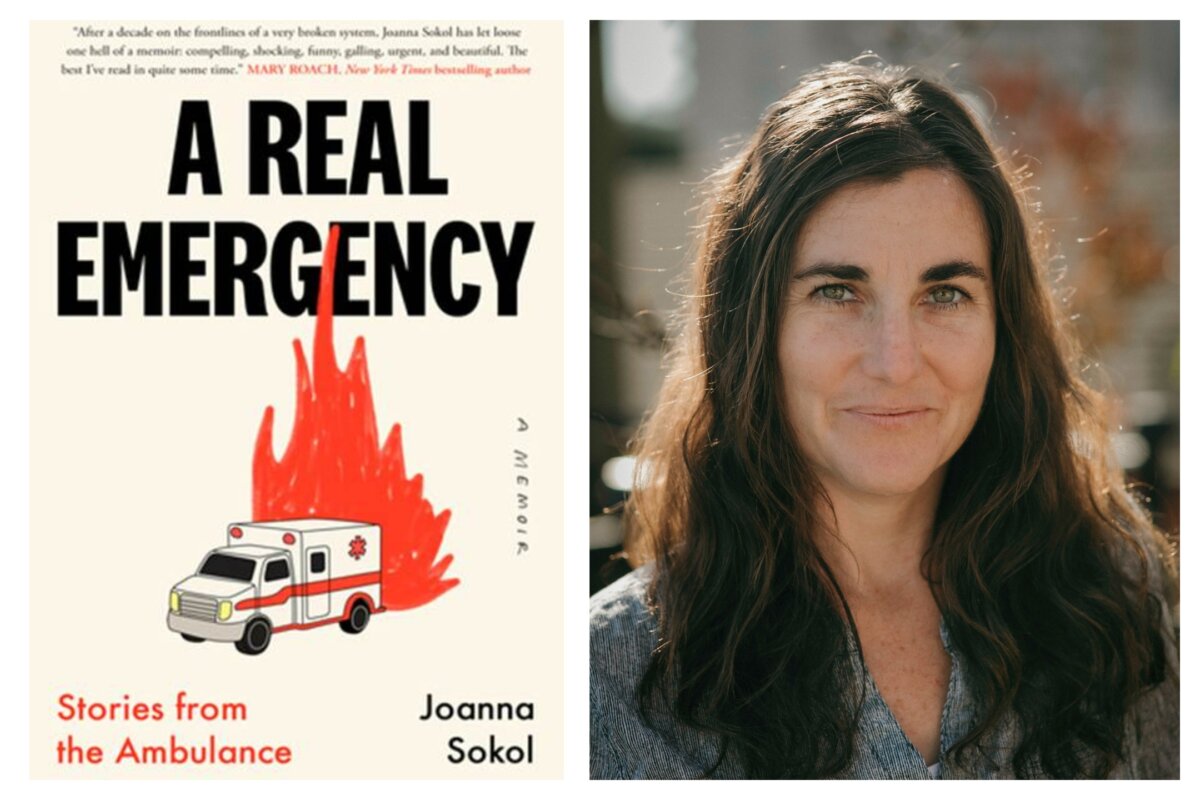 Joanna Sokol (R) writes about her many years as a medical emergency professional in "A Real Emergency." (Jess Krueger Phtography)