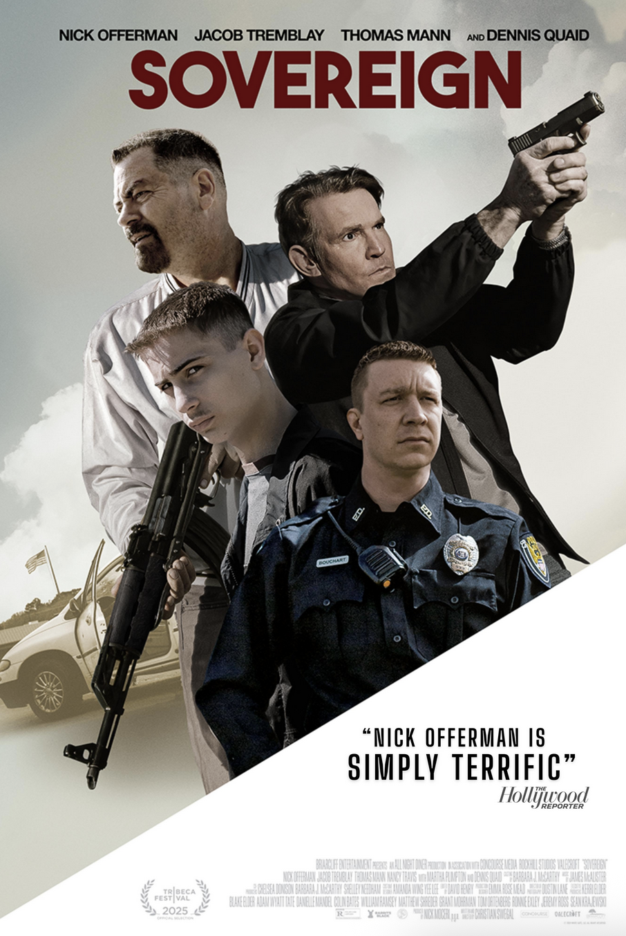 Promotional poster for "Sovereign." (Briarcliff Entertainment)