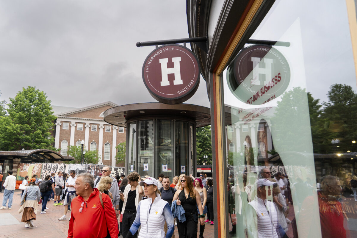Harvard University in Cambridge, Mass., on June 8, 2025. (Learner Liu/The Epoch Times)