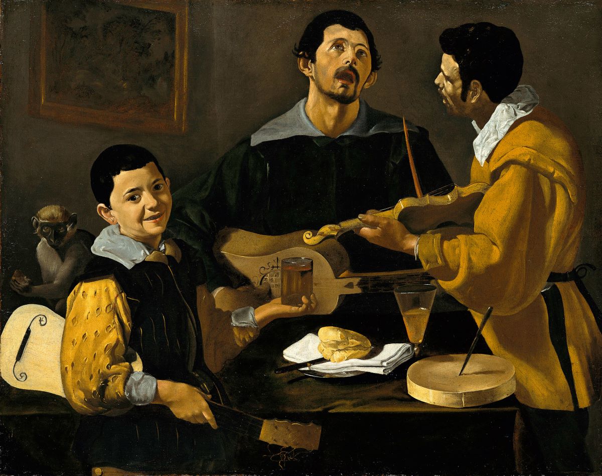 "The Three Musicians" by Diego Velázquez. (Public Domain)  