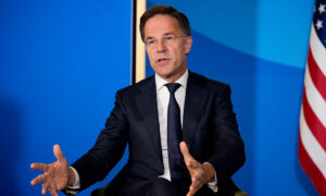 NATO Secretary General Mark Rutte Gives Joint Press Statements in Germany
