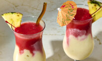 This Lava Flow Cocktail Feels Like Sitting at the Beach on a Warm Summer Day