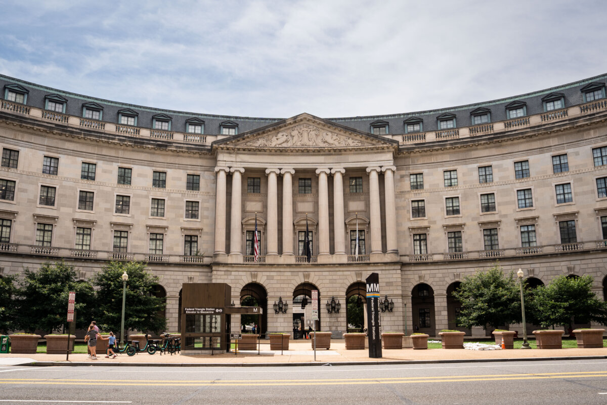 The Environmental Protection Agency in Washington. (Madalina Kilroy/The Epoch Times)