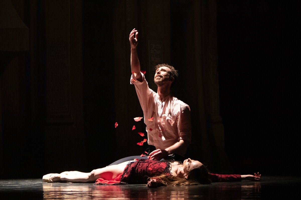A scene from the ballet "Carmen" as performed by City Ballet of San Diego. (Courtesy of Chelsea Penyak)