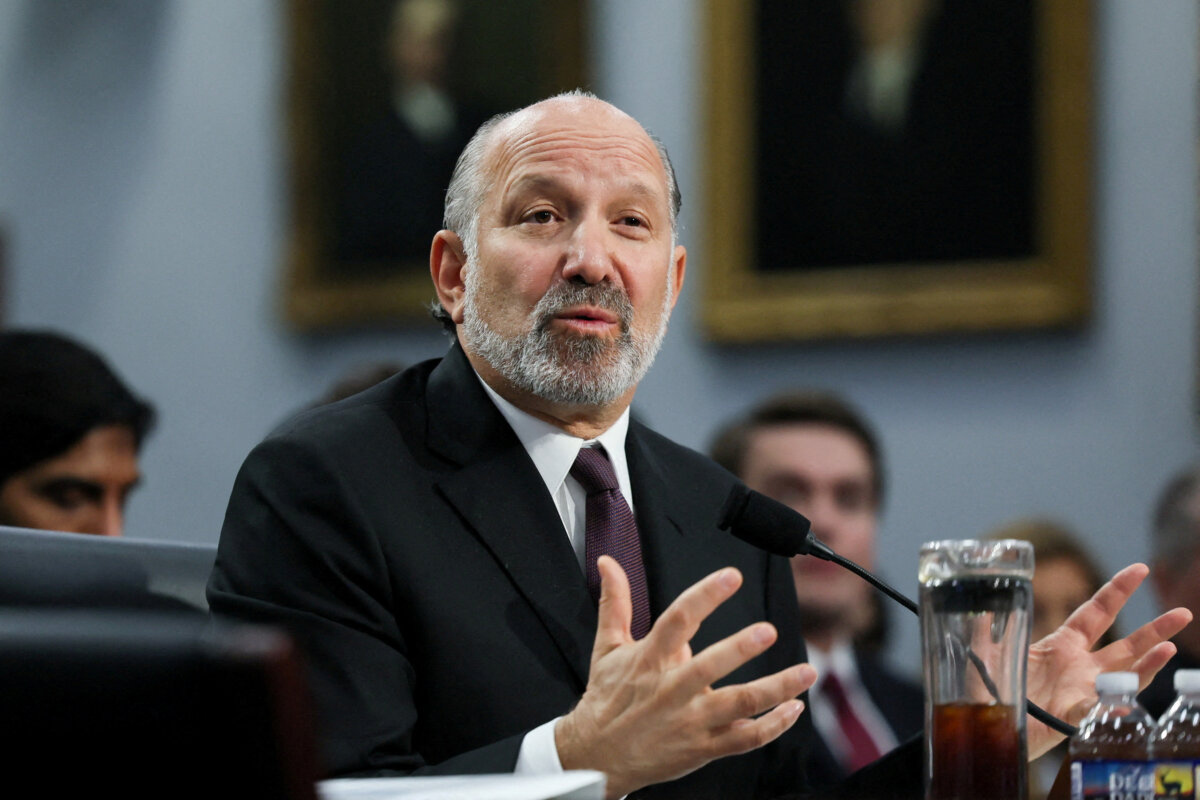 U.S. Secretary of Commerce Howard Lutnick testifies before a House Appropriations Committee hearing on President Donald Trump's budget request for the Department of Commerce, on Capitol Hill in Washington, on June 5, 2025. (Leah Millis/Reuters)