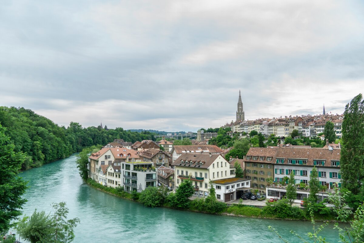 The Aare River in Bern, Switzerland. (Vincenzo Inzone/Unsplash.com)