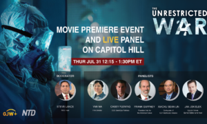 ‘The Unrestricted War’ Premieres at Capitol Hill With a Live Panel