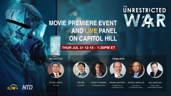 ‘The Unrestricted War’ Premieres at Capitol Hill With a Live Panel