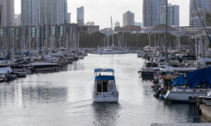 Mixed Views of Hawaii Beach and San Francisco Bay Area After Authorities Issue Tsunami Warnings