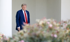 Trump Participates in a Rose Garden Club Lunch