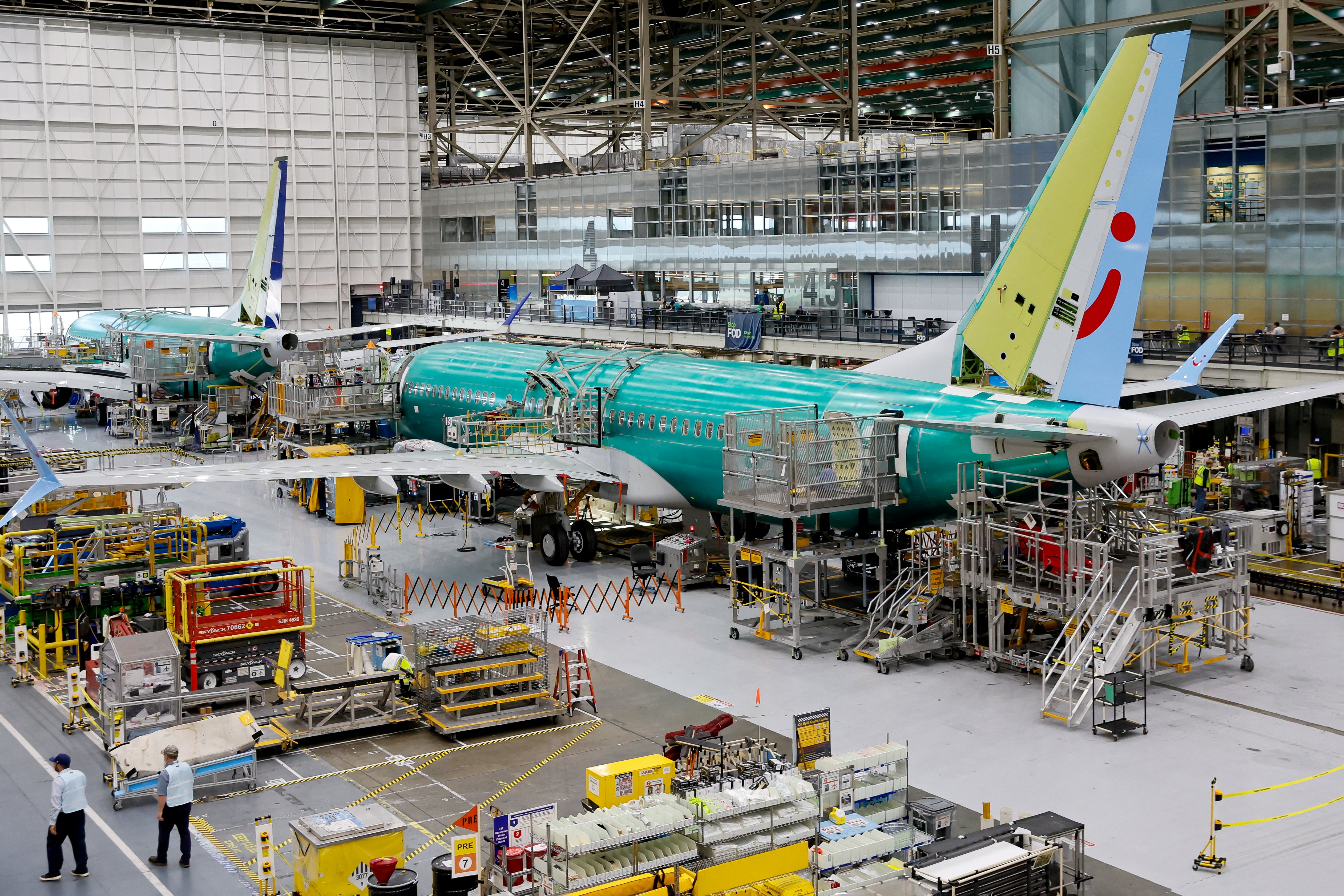 File Photo Boeing 737 Max Aircraft Are Assembled At The Company S Plant In Renton