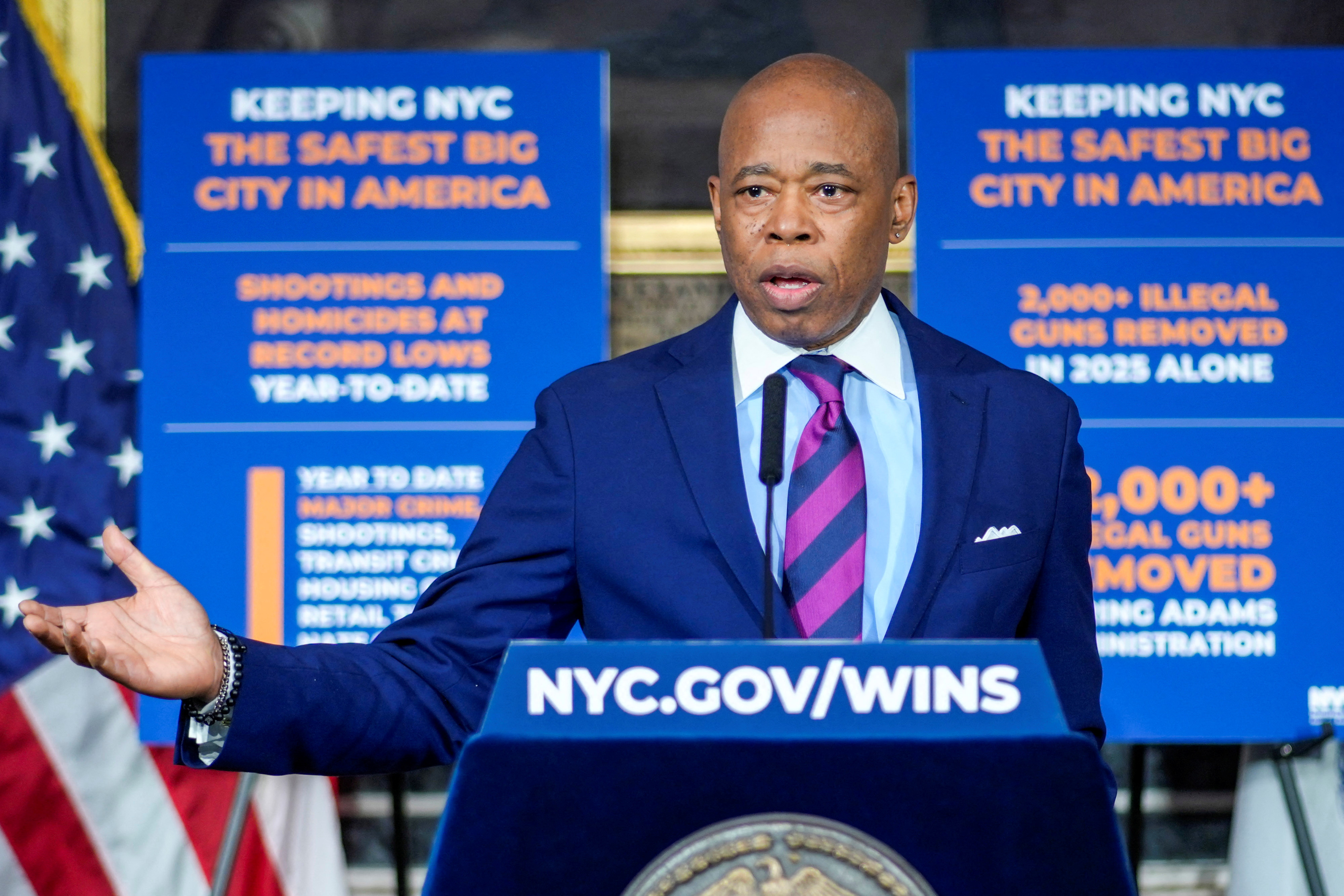 NYC Mayor Adams Makes Campaign Announcement | EpochTV
