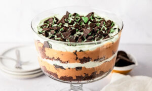 Chocolate Mint Trifle