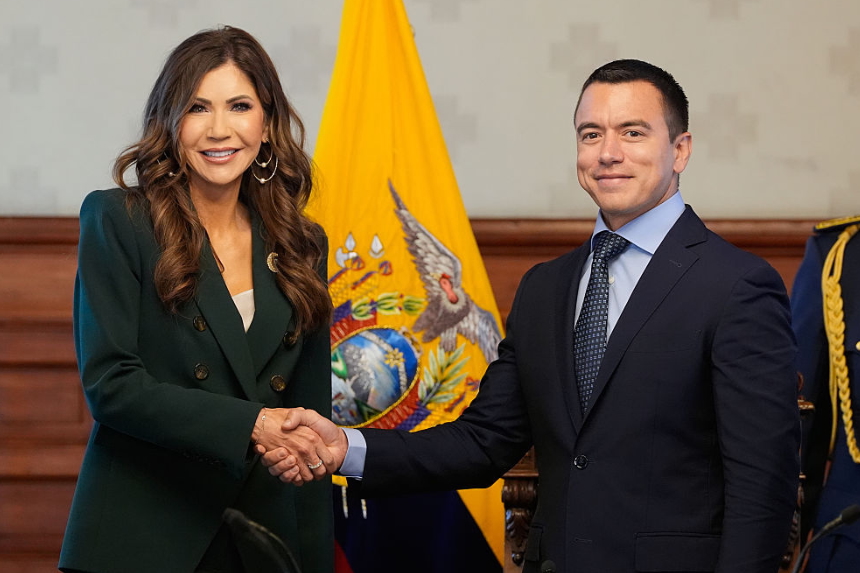 US, Ecuador Sign Police Exchange Agreement to Combat Organized Crime