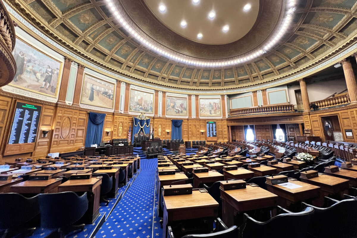The Massachusetts House of Representatives Chamber in Boston on March 4, 2025. (Learner Liu/The Epoch Times)
